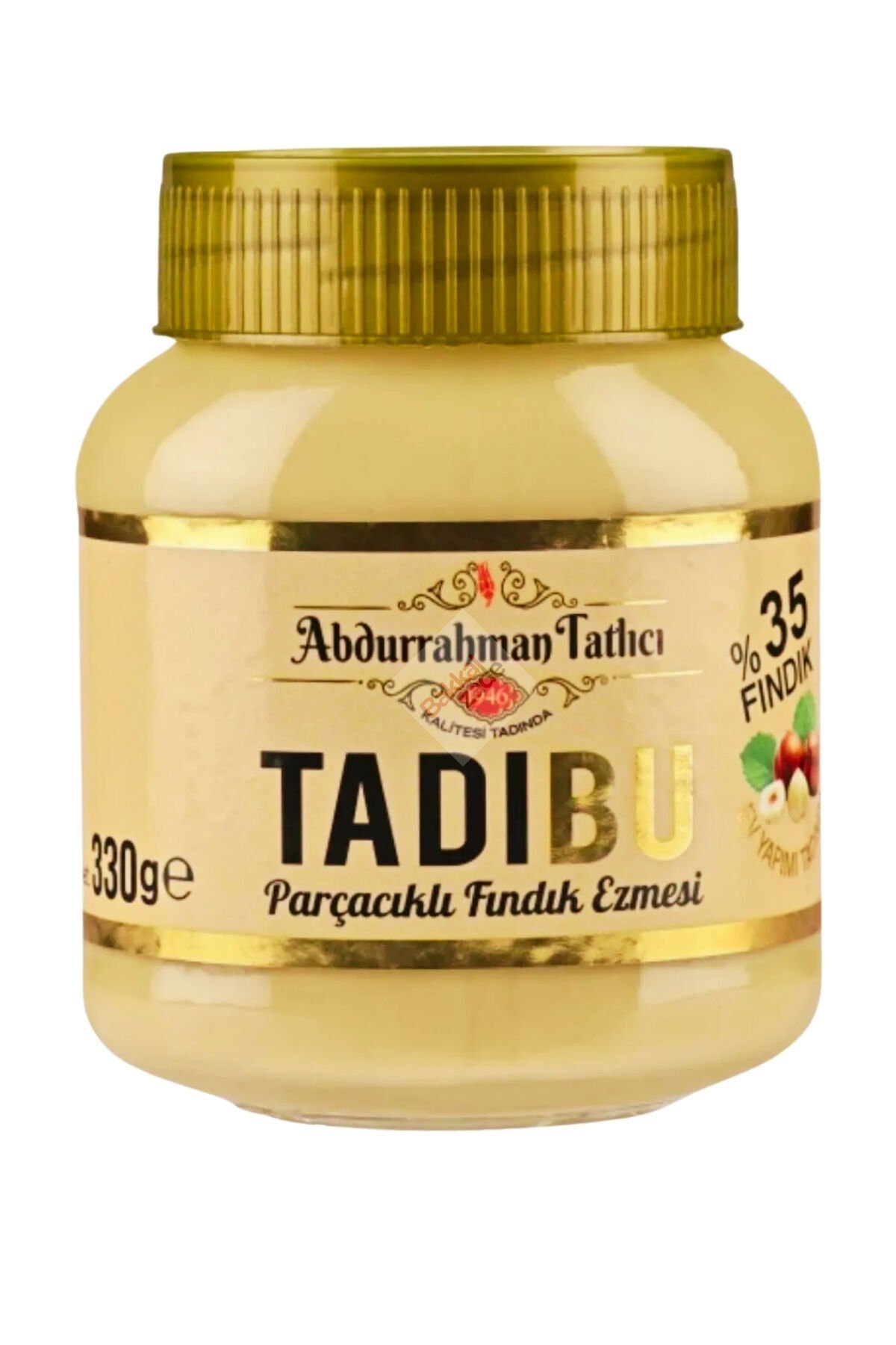 Abdurrahman Tatlıcı Tadıbu Parçacıklı Fındık Kreması 330GR