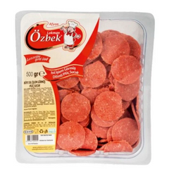 Özbek  Dilimli Piliç Sucuk  500 Gr