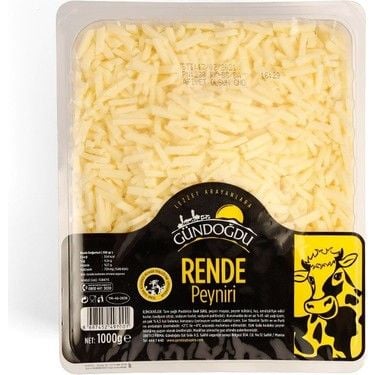 Gündoğdu Rende Kaşar 1000 Gr