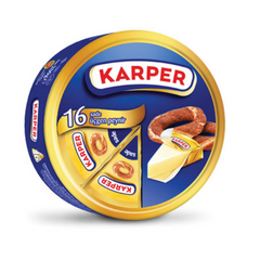 Karper Üçgen Peynir Sade 16'lı
