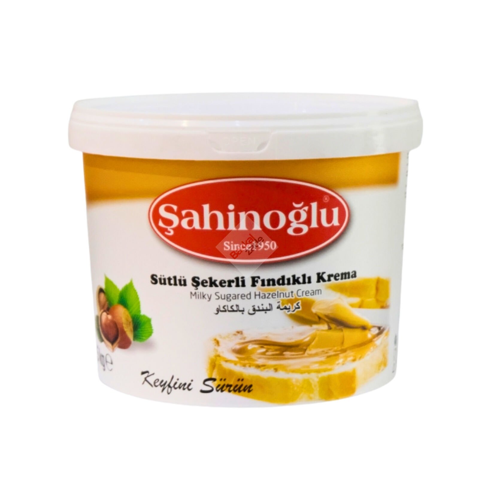 Şahinoğlu Fındıklı Sütlü Krema 10 Kg