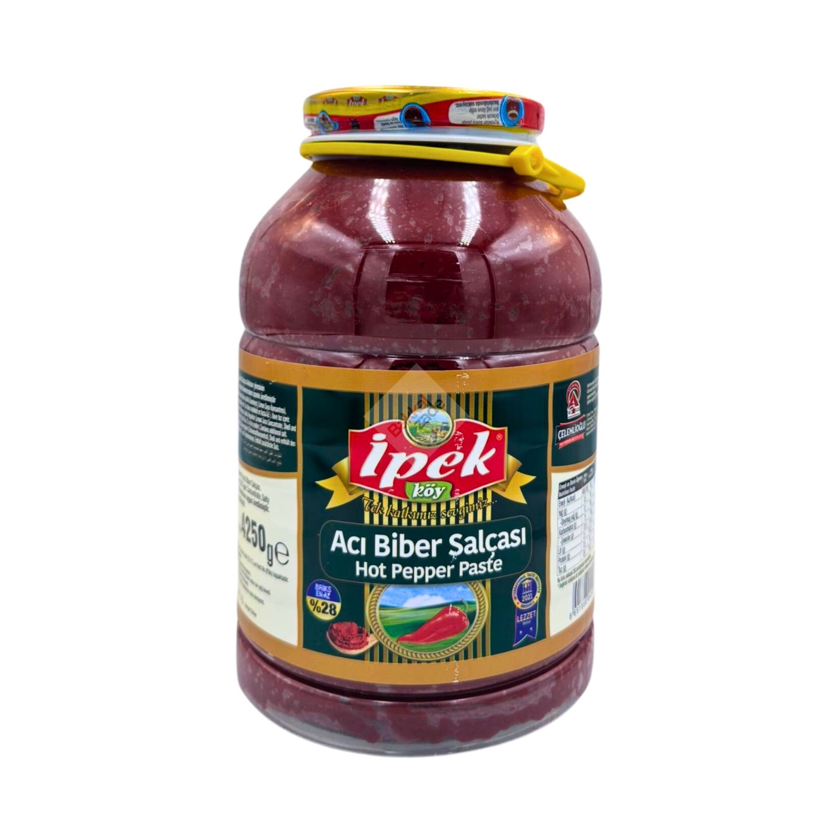 İPEK BİBER SALÇA ACI 4200 GR PET