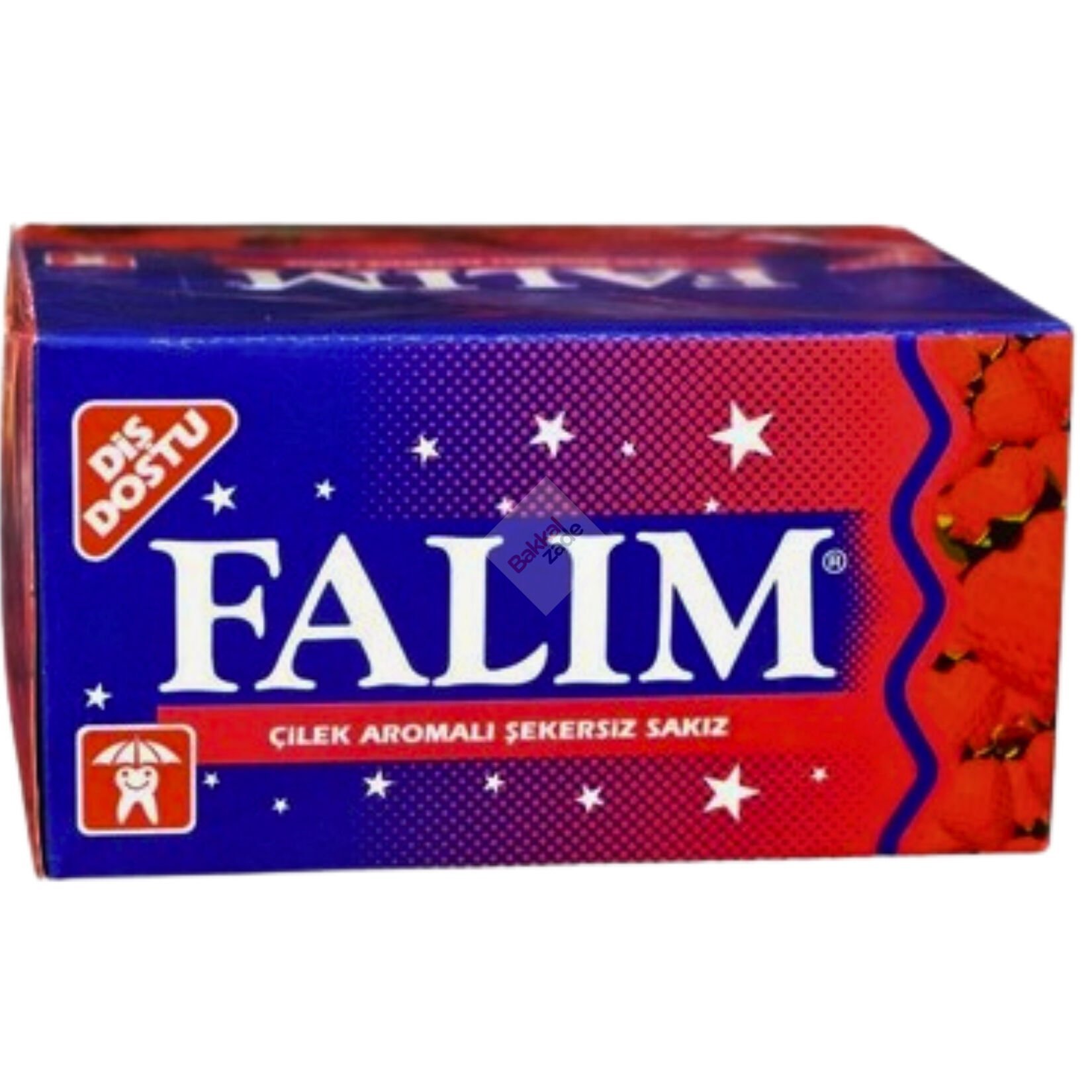 Falım Tekli Çilek Aromalı Şekersiz 100'LÜ