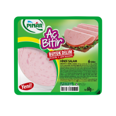 Pınar Aç Bitir Hindi Salam Büyük Dilim 60 G
