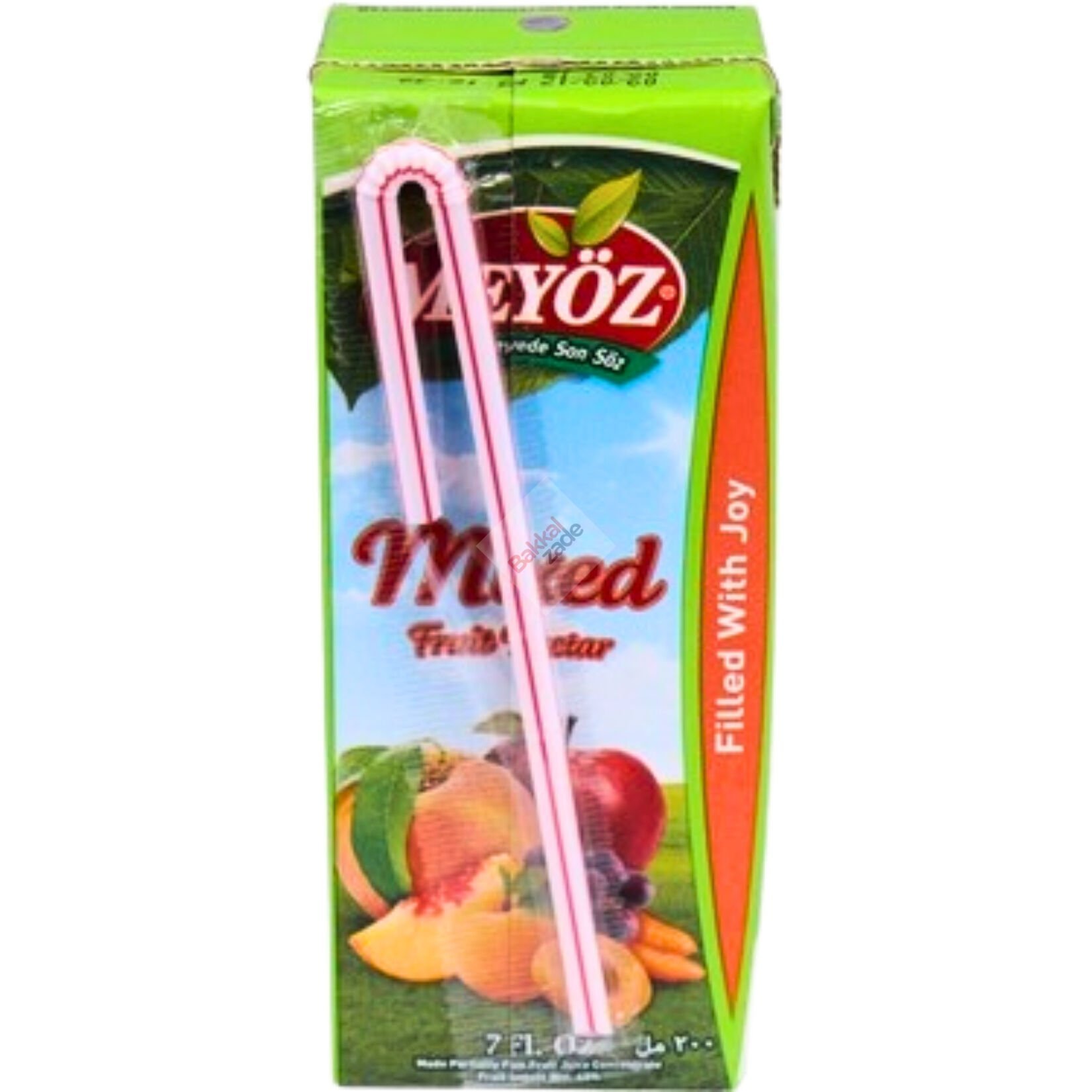 Meyöz Karışık Meyve Suyu 200 ml 27'li