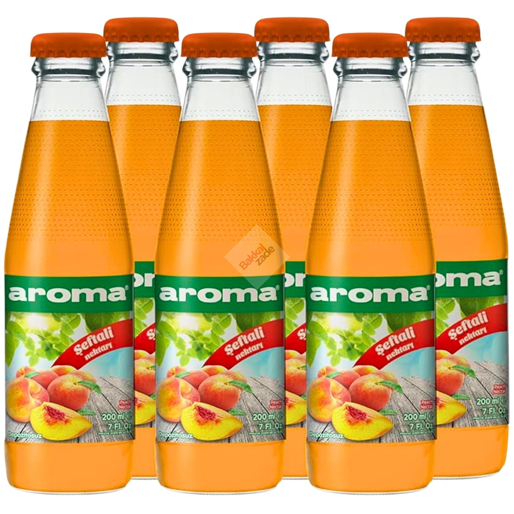 Aroma Cam Şeftali 200 ml 24lü