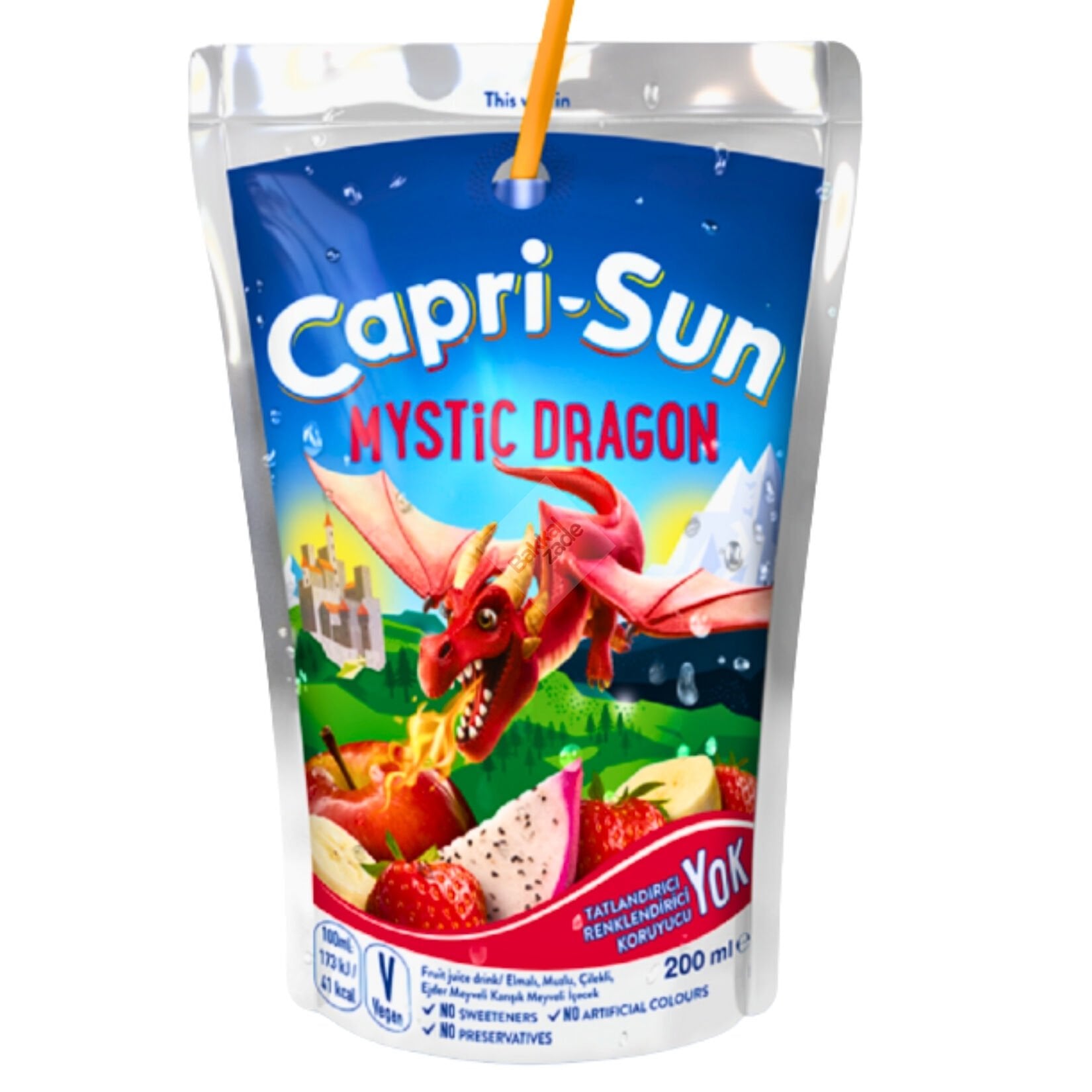 Capri-Sun Mystick Dragon Meyve Suyu 200 ml 20li