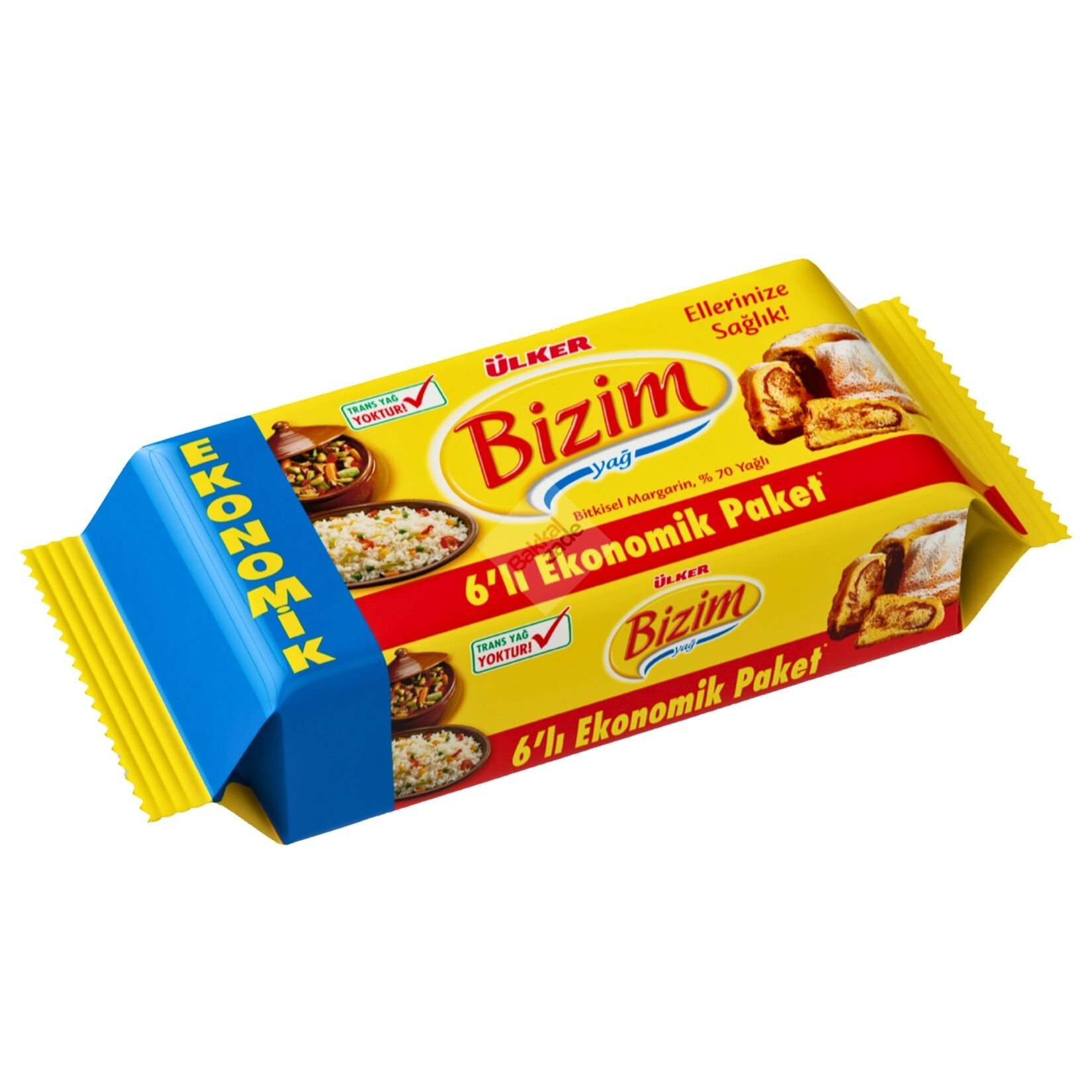 Bizim Paket Margarin 6X250 Gr
