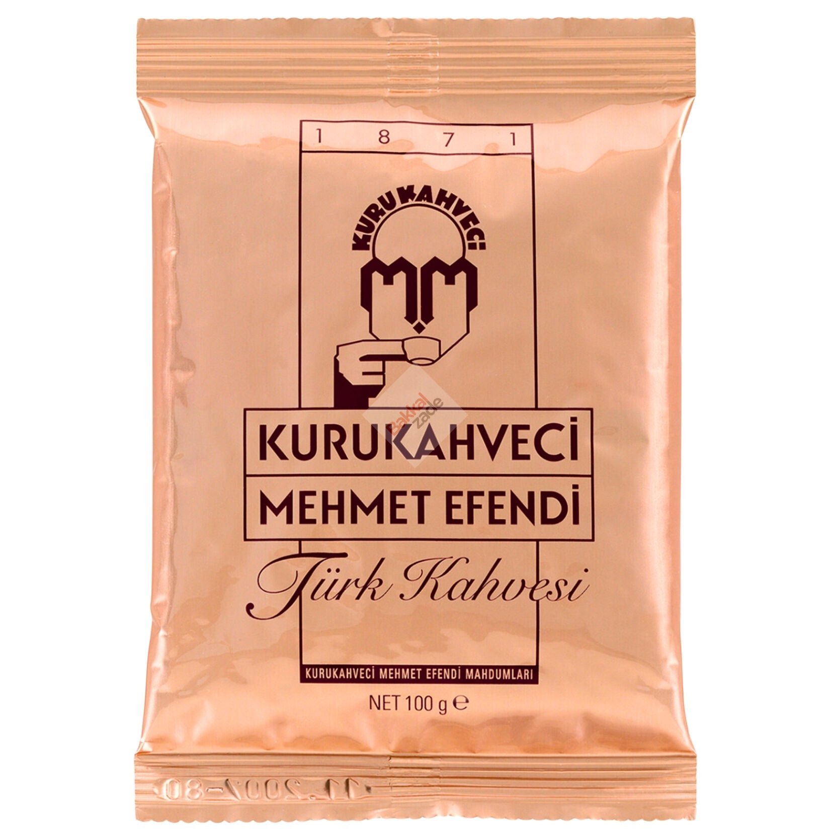 Kurukahveci Mehmet Efendi Türk Kahvesi 100 G 25li