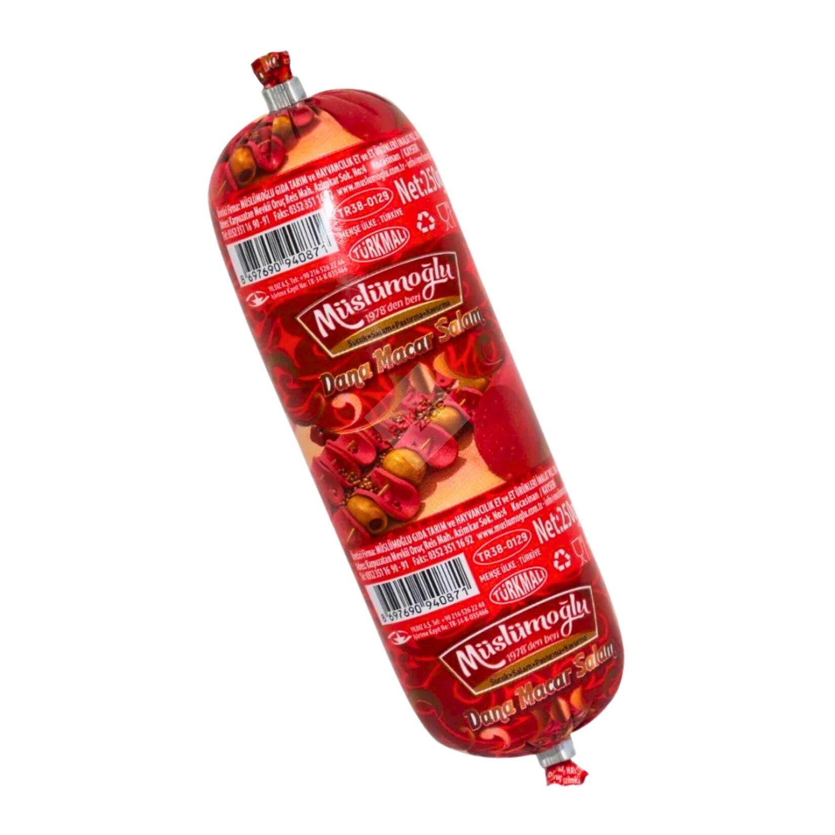 Müslümoğlu 250 Gr Tombul Salam