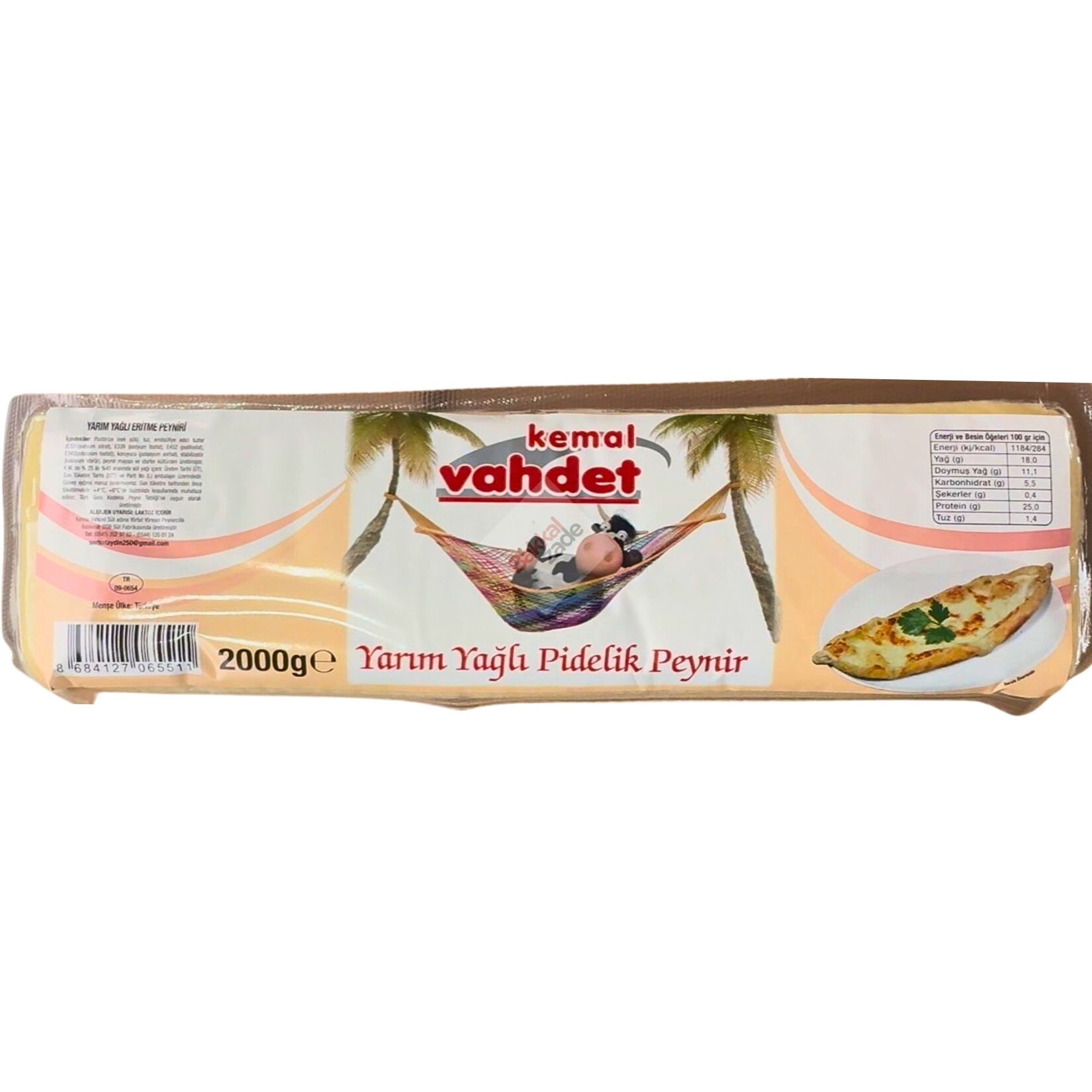 Vahdet Blok Kaşar 2000 Gr